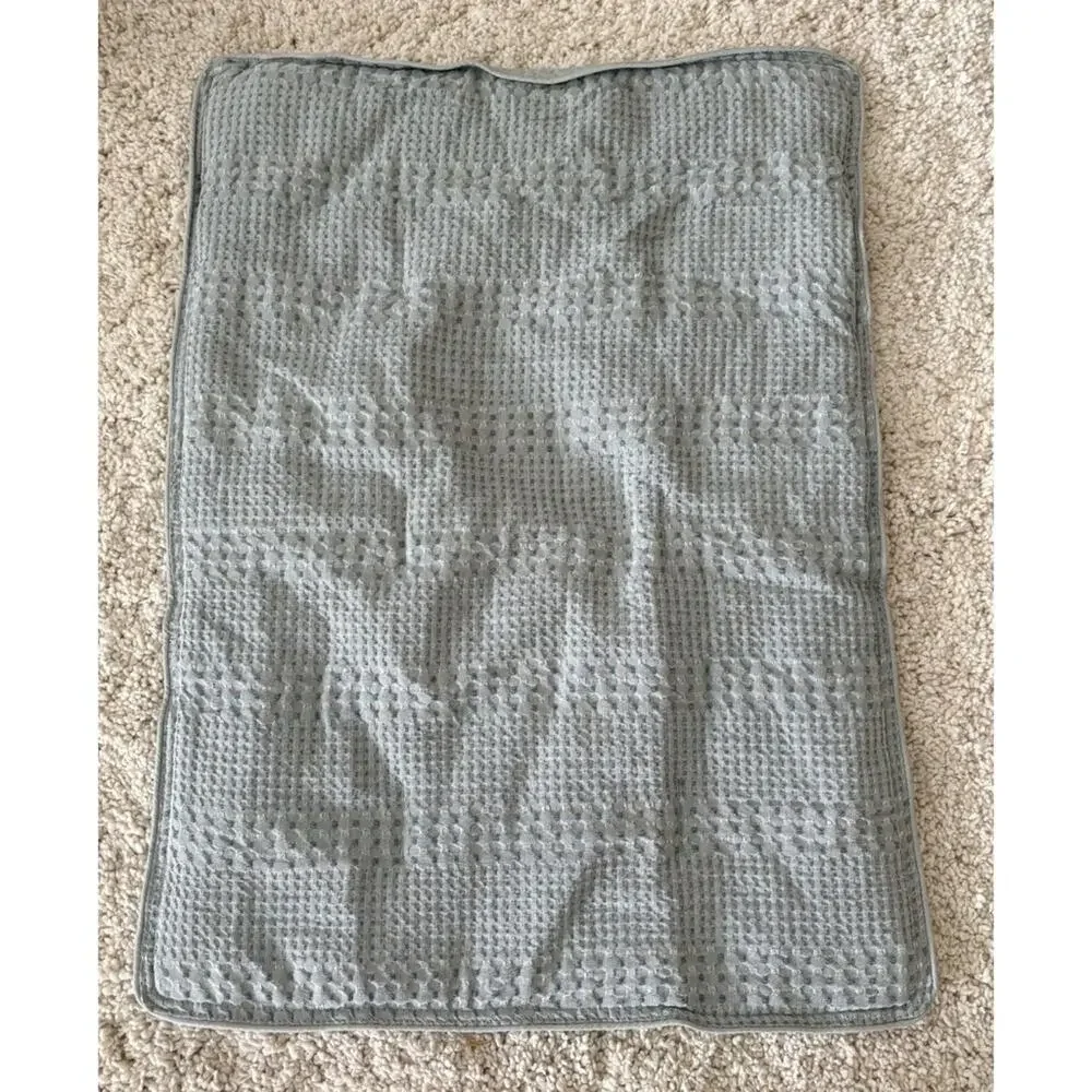 Pottery Barn Dusty Blue Cotton Standard Sham Pillowcase